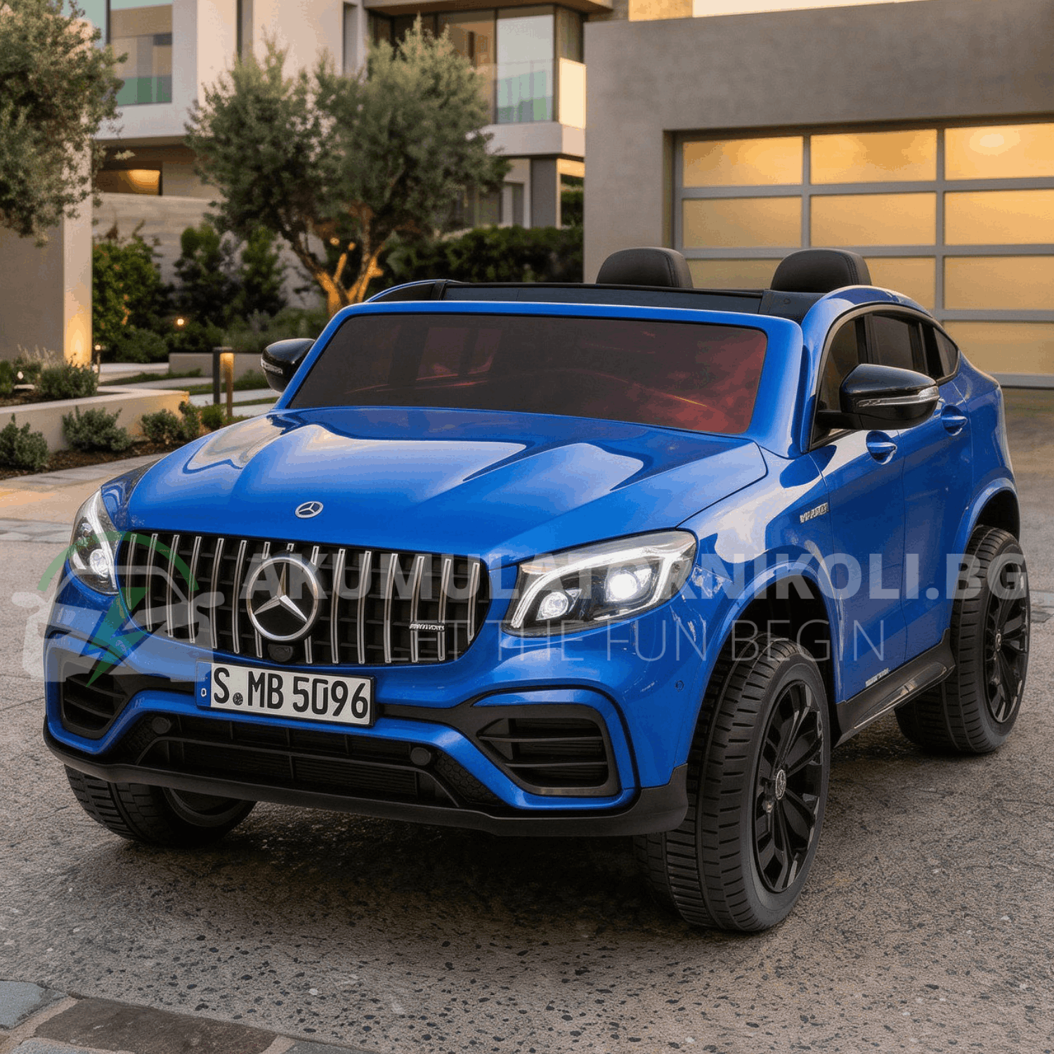 glc mercedes benz blue