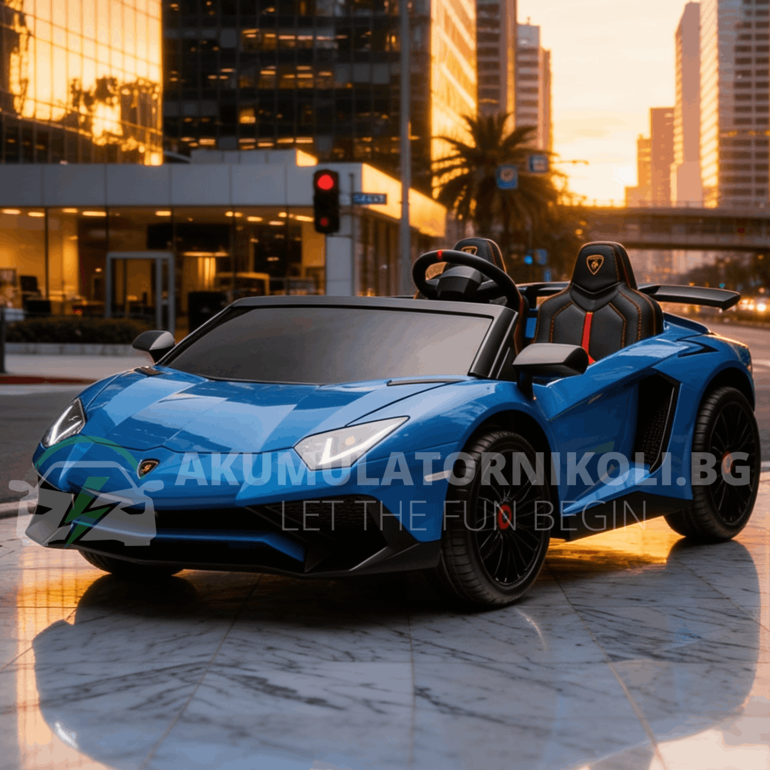 lamborghini aventador svj blue