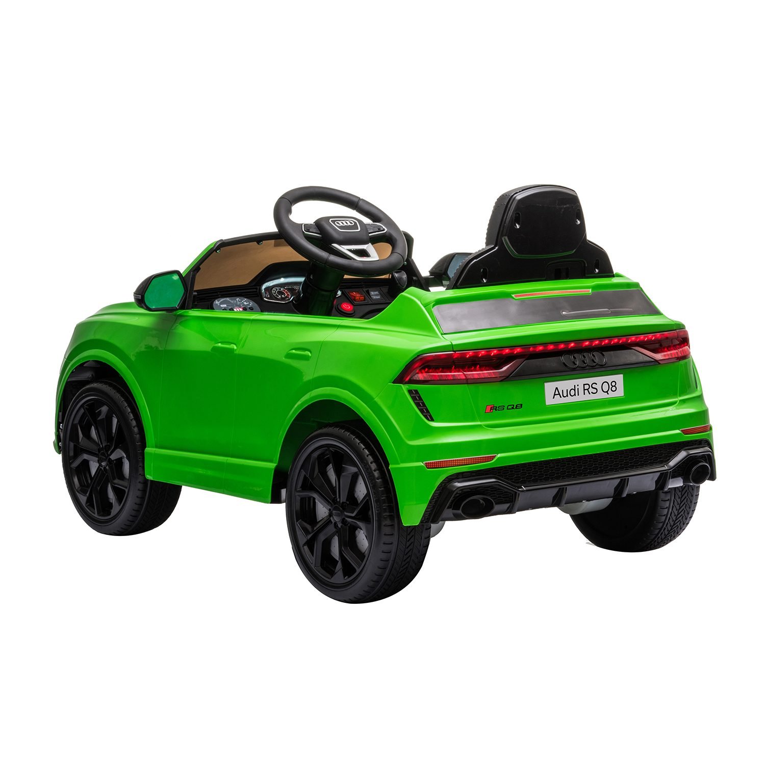 Лицензиран акумулаторен джип Audi RSQ8, 70W, 12V7AH, R/C 2.4G, EVA гуми - Image 4
