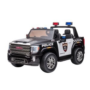 Лицензиран акумулаторен джип GMC Police, 70W, 12Vx7Ah, R/C 2.4 G, EVA гуми