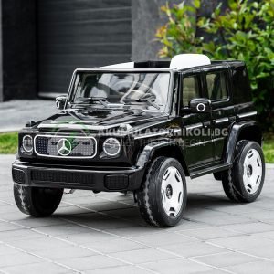 Лицензиран Акумулаторен Джип Mercedes EQG 2026, 140W, 4x4, 12V/9Ah, EVA гуми