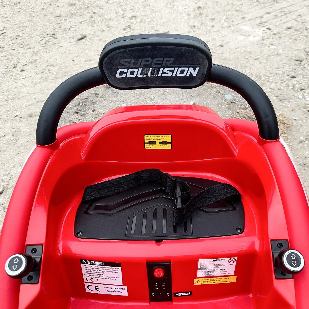 Детска Мини Блъскаща Кола Super Collision, 70W, 12V/4.5Ah, R/C 2.4 - Image 16