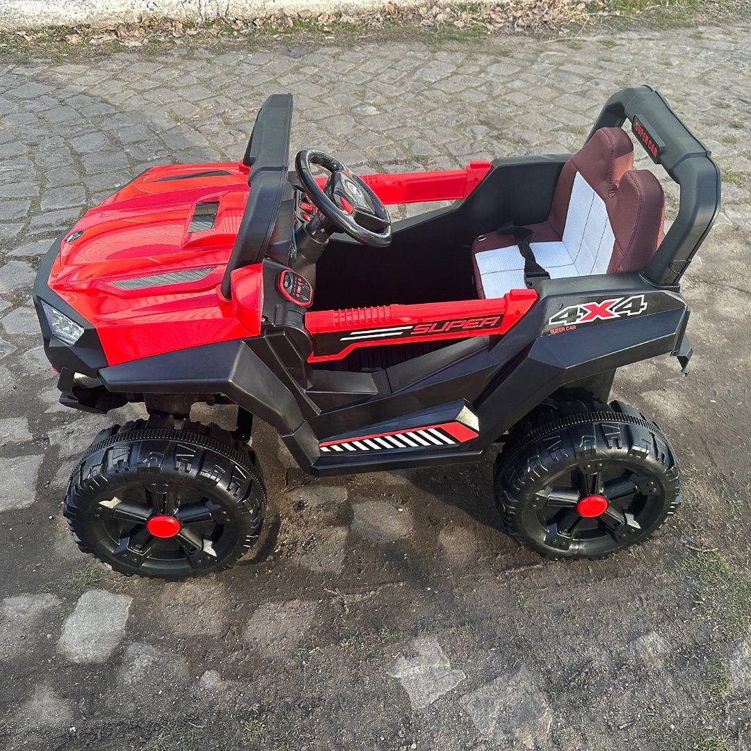 Акумулаторен Джип SuperCar, 100W, 12V/7Ah, R/C 2.4, 4x4 - Image 10