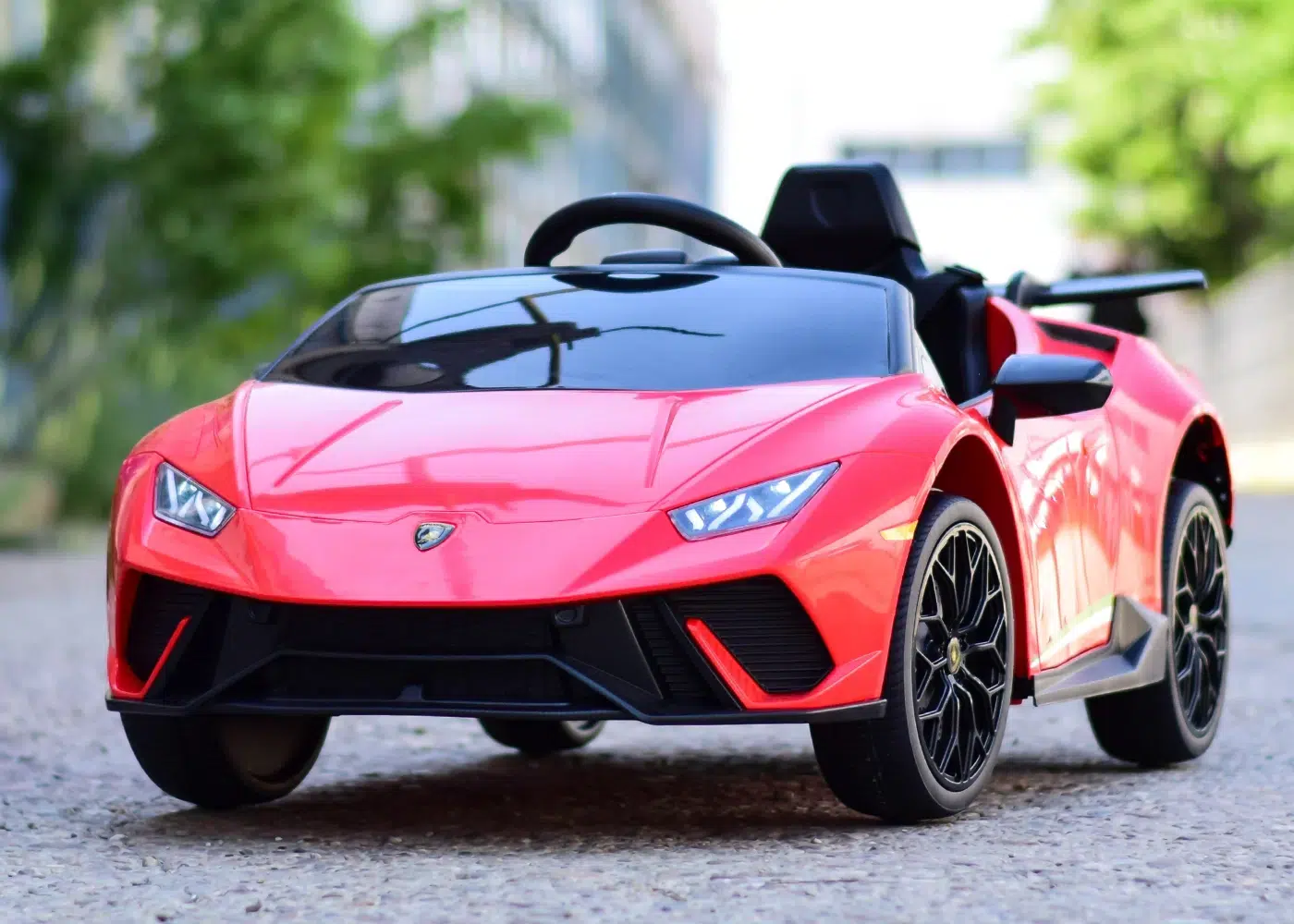 Лицензирана Акумулаторна Кола Lamborghini Huracan, 120W, 12V/4.5Ah, R/C 2.4G, EVA гуми, 4х4 - Image 7