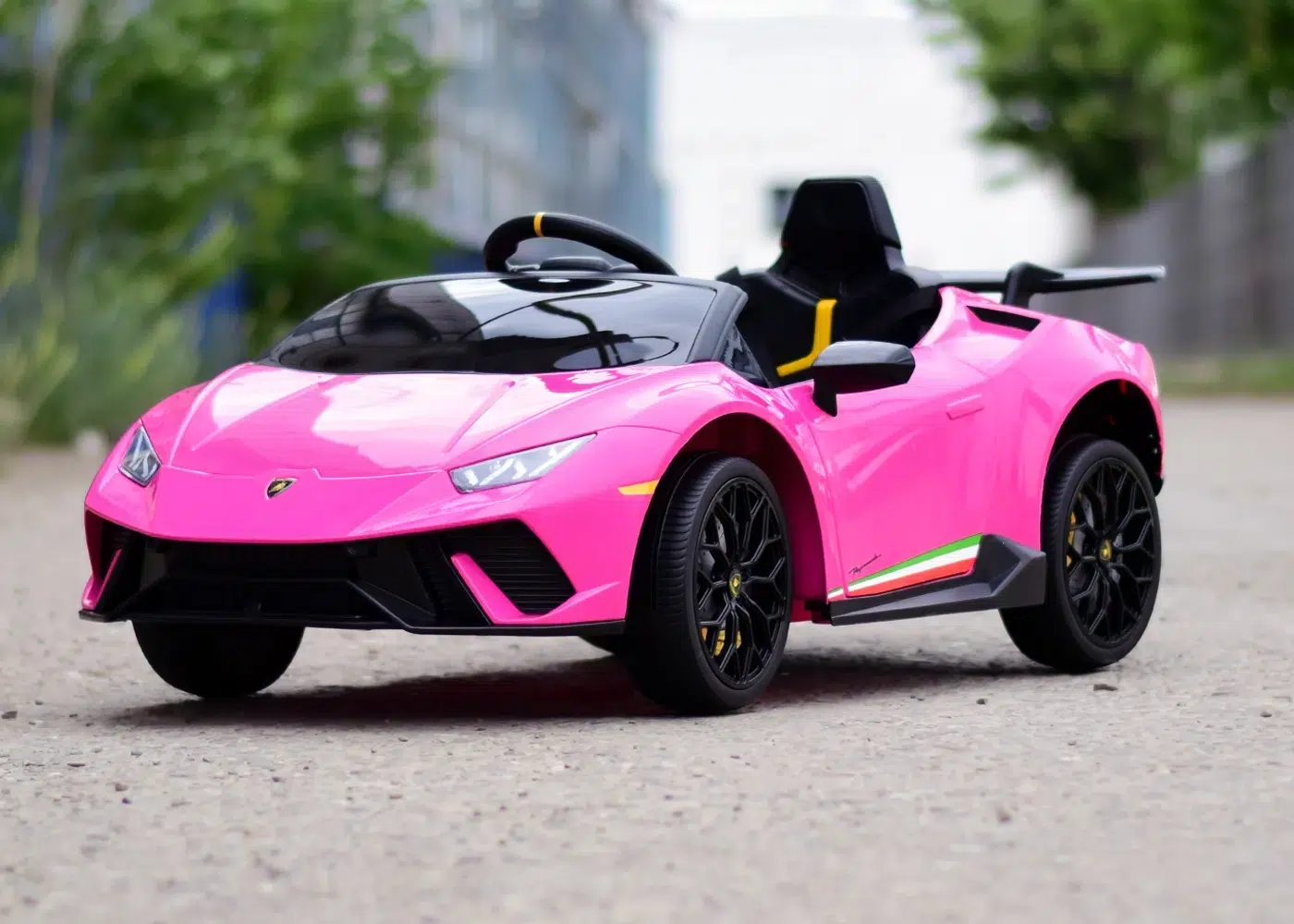Лицензирана Акумулаторна Кола Lamborghini Huracan, 120W, 12V/4.5Ah, R/C 2.4G, EVA гуми, 4х4 - Image 4