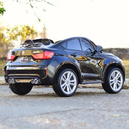Лицензиран акумулаторен джип BMW X6M, 240W, 12V10Ah, R/C 2.4G, EVA гуми - Image 5