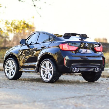 Лицензиран акумулаторен джип BMW X6M, 240W, 12V10Ah, R/C 2.4G, EVA гуми - Image 9