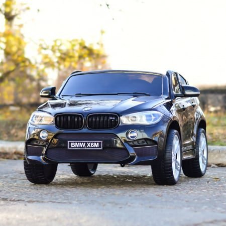 Лицензиран акумулаторен джип BMW X6M, 240W, 12V10Ah, R/C 2.4G, EVA гуми - Image 3