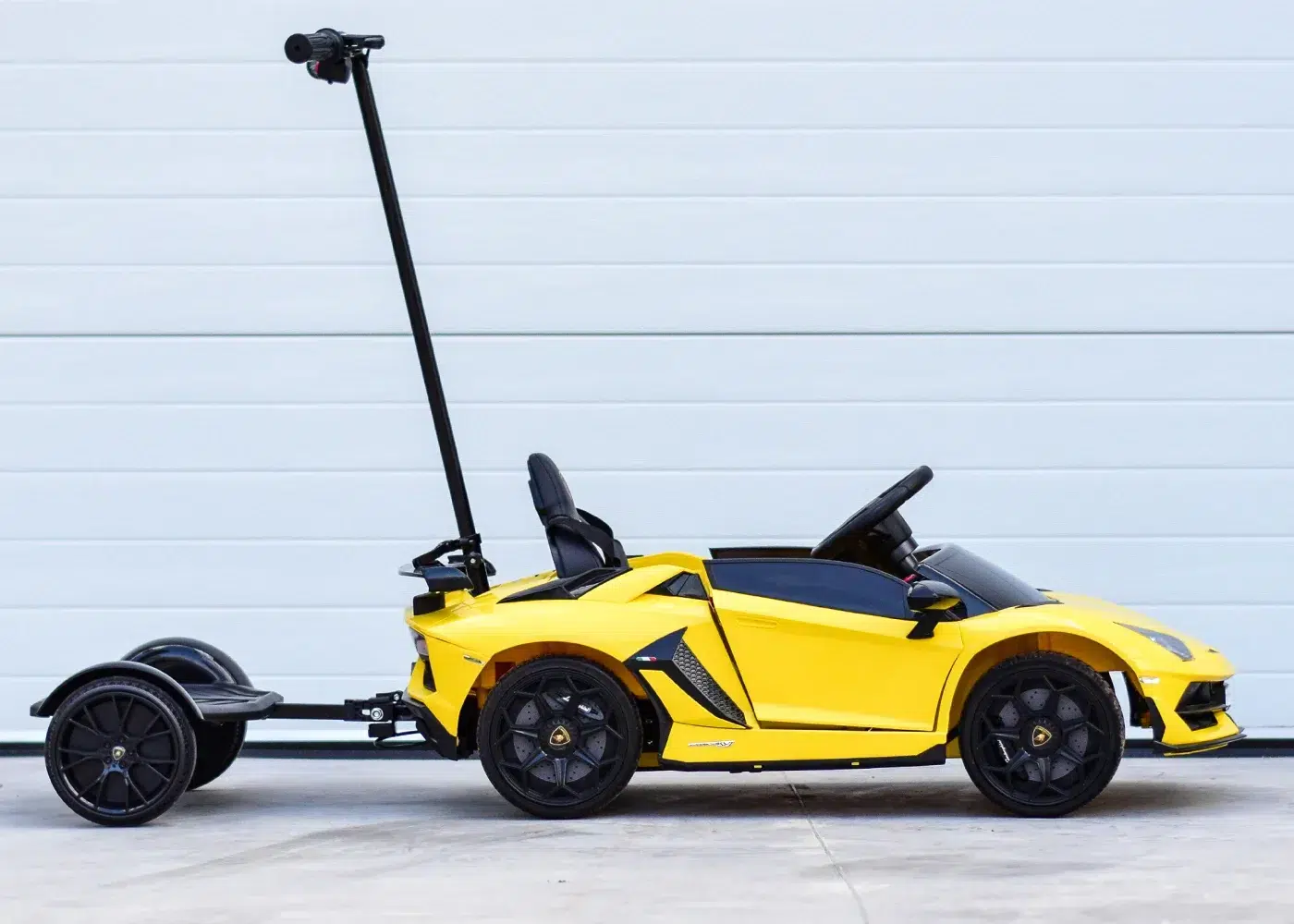 Лицензирана Акумулаторна Кола Lamborghini Aventador SVJ Hoverboard, 70W, 12V/14Ah, R/C 2.4G, EVA гуми - Image 6