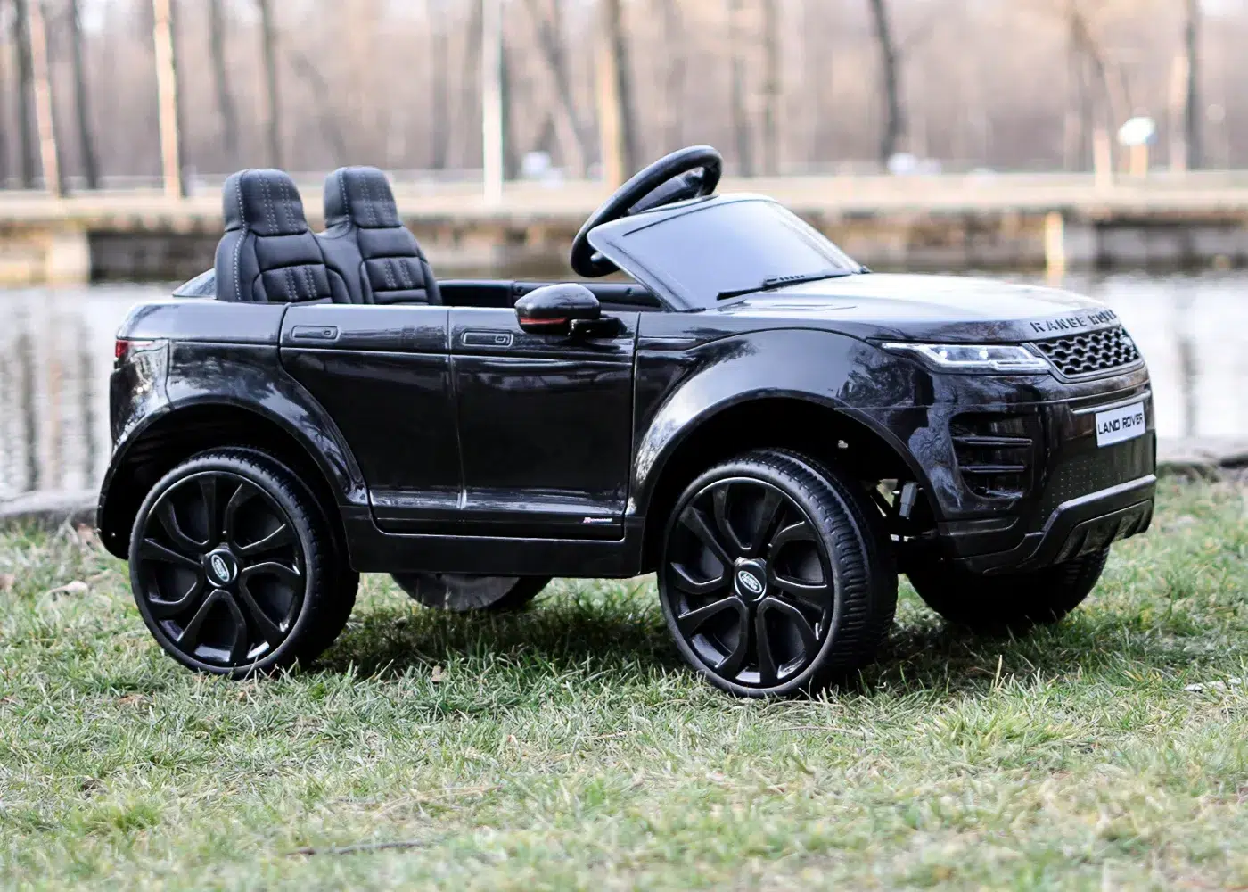 Лицензиран акумулаторен джип Range Rover, 140W, 12V/10Ah, R/C 2.4G, EVA гуми, 4х4 - Image 3