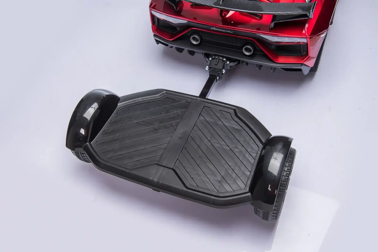Лицензирана Акумулаторна Кола Lamborghini Aventador SVJ Hoverboard, 70W, 12V/14Ah, R/C 2.4G, EVA гуми - Image 18