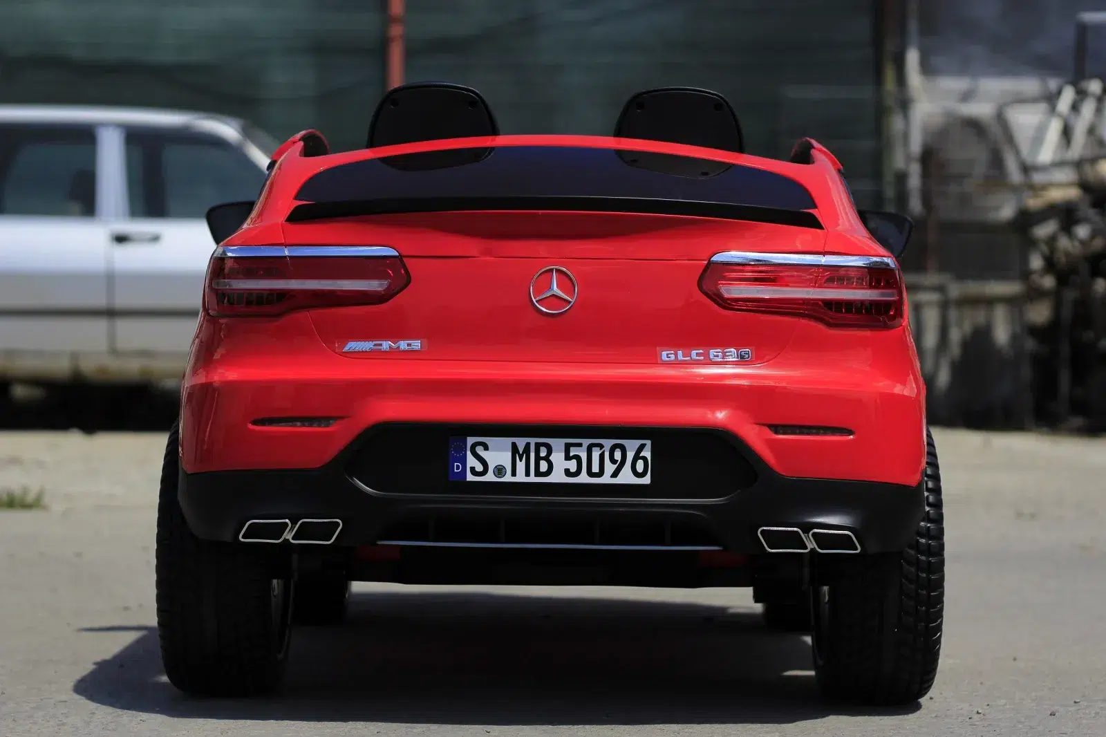 Лицензиран Акумулаторен Джип Mercedes GLC63S AMG XXL, 180W, 12V/14Ah, R/C 2.4G, EVA гуми, 4х4 - Image 6