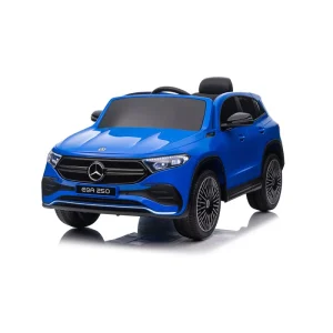 Лицензирана акумулаторна кола Mercedes EQA, 12V, 140W, R/C 2.4G, EVA гуми