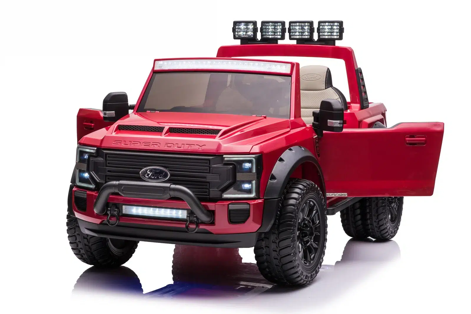 Лицензиран Акумулаторен Джип Ford Super Duty F450,180W, 12V/10Ah, 4x4, Premium - Image 2