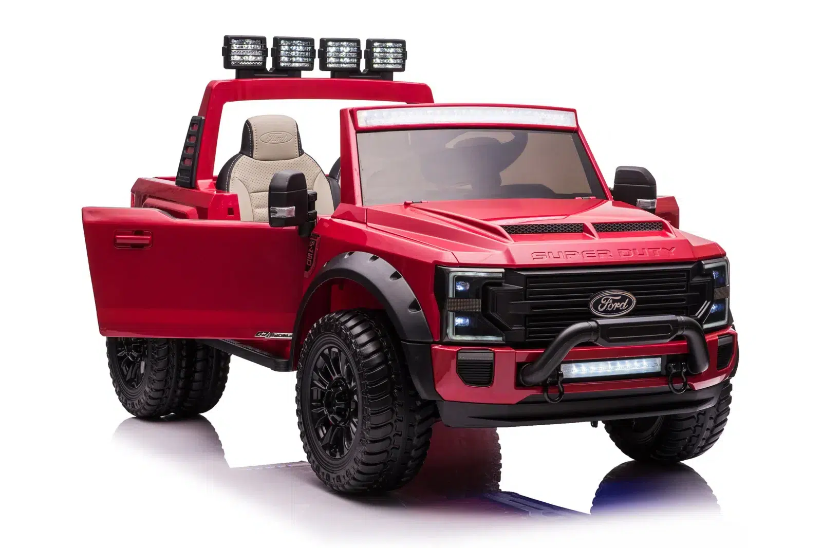 Лицензиран Акумулаторен Джип Ford Super Duty F450,180W, 12V/10Ah, 4x4, Premium - Image 3