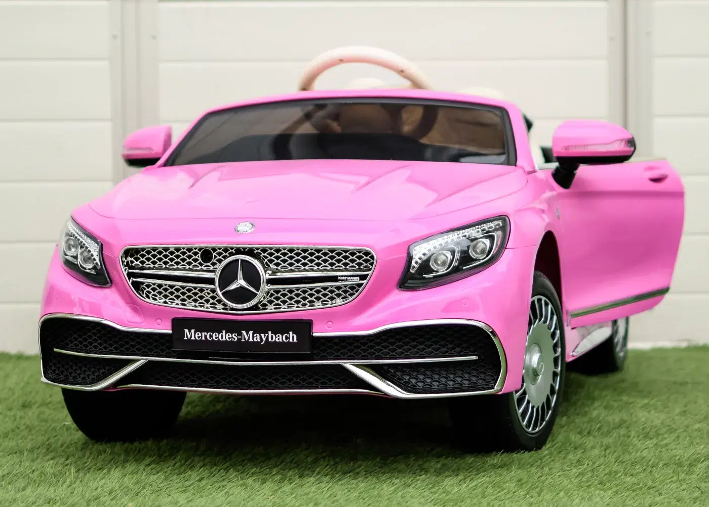 Лицензирана акумулаторна кола Mercedes S650 MAYBACH, 12V/7Ah, 90W, R/C 2.4G, EVA гуми - Image 4