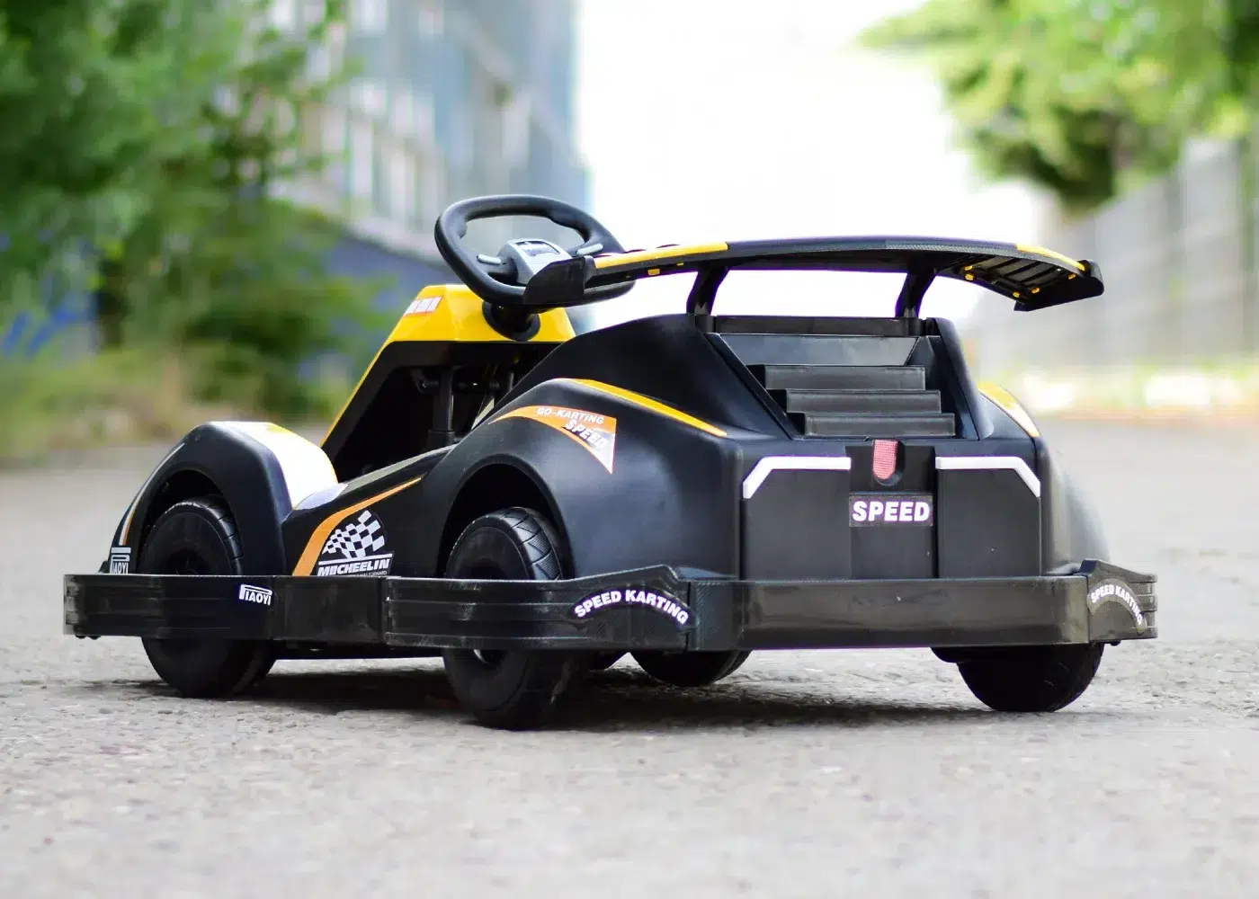 Детски Акумулаторен Картинг Racing Kart, 90W, 12V/7Ah, EVA гуми, R/C 2.4 - Image 9