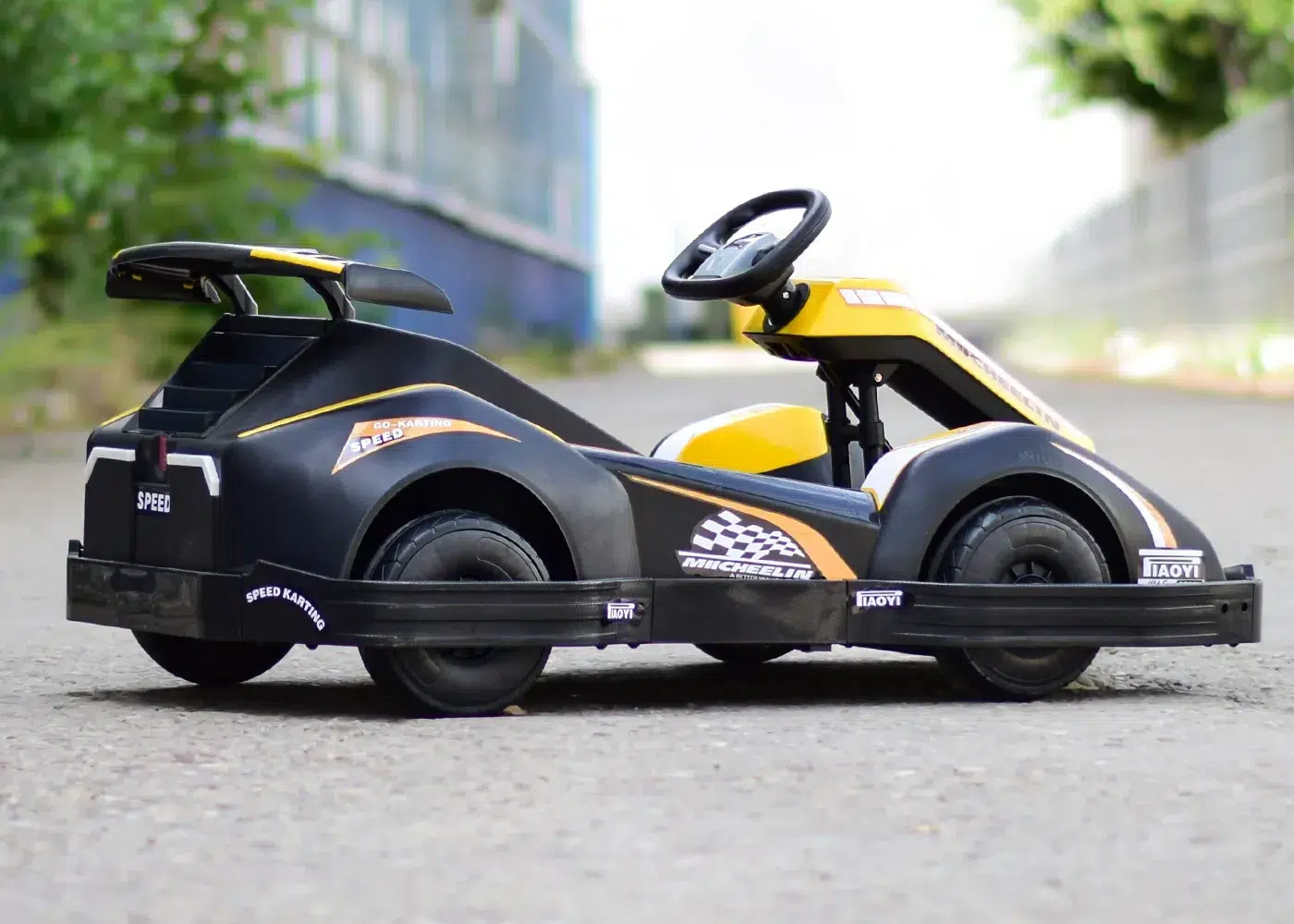 Детски Акумулаторен Картинг Racing Kart, 90W, 12V/7Ah, EVA гуми, R/C 2.4 - Image 8