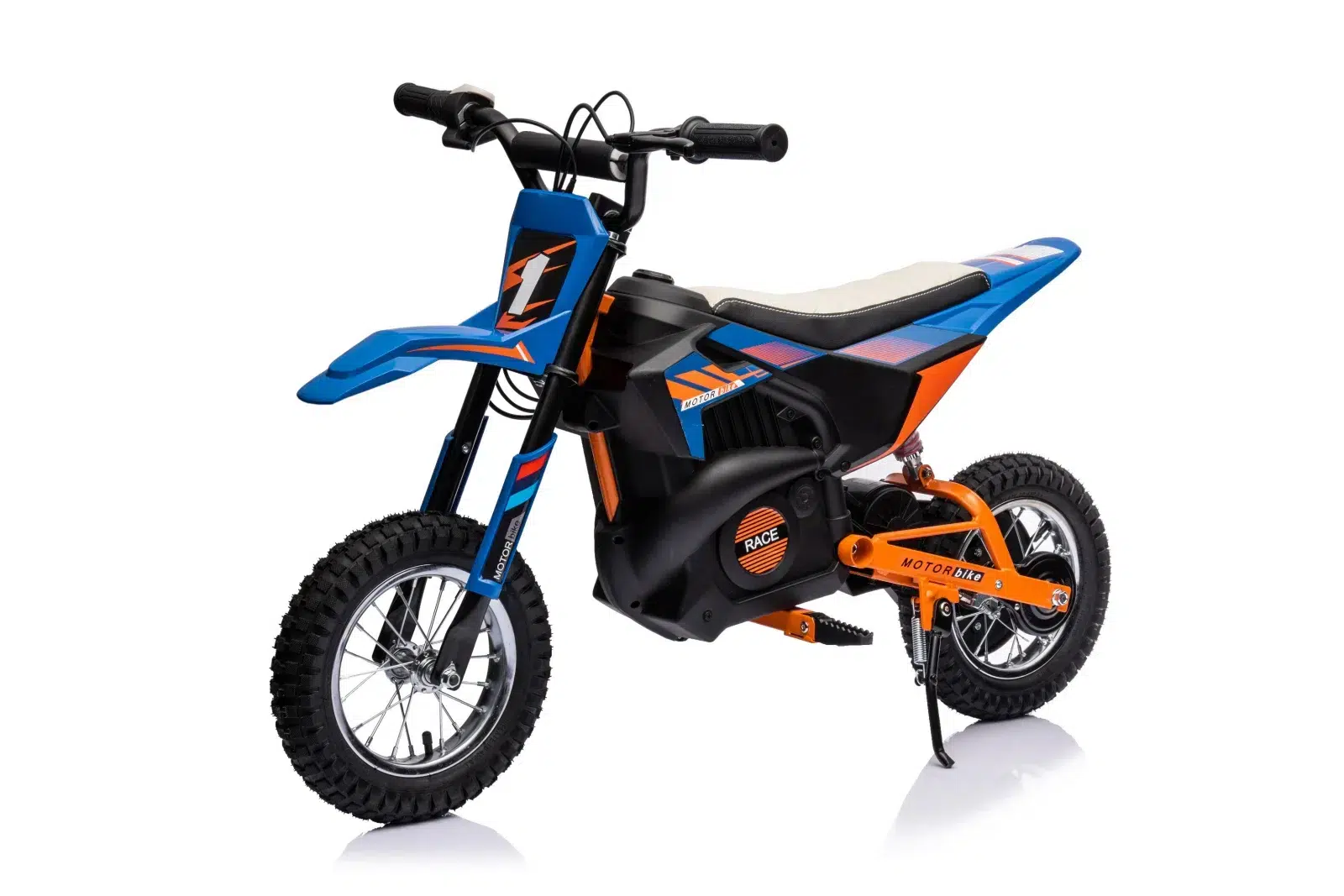 Детски Акумулаторен Кросов Мотор Enduro , 250W, 24V, Стоманена рамка - Image 3