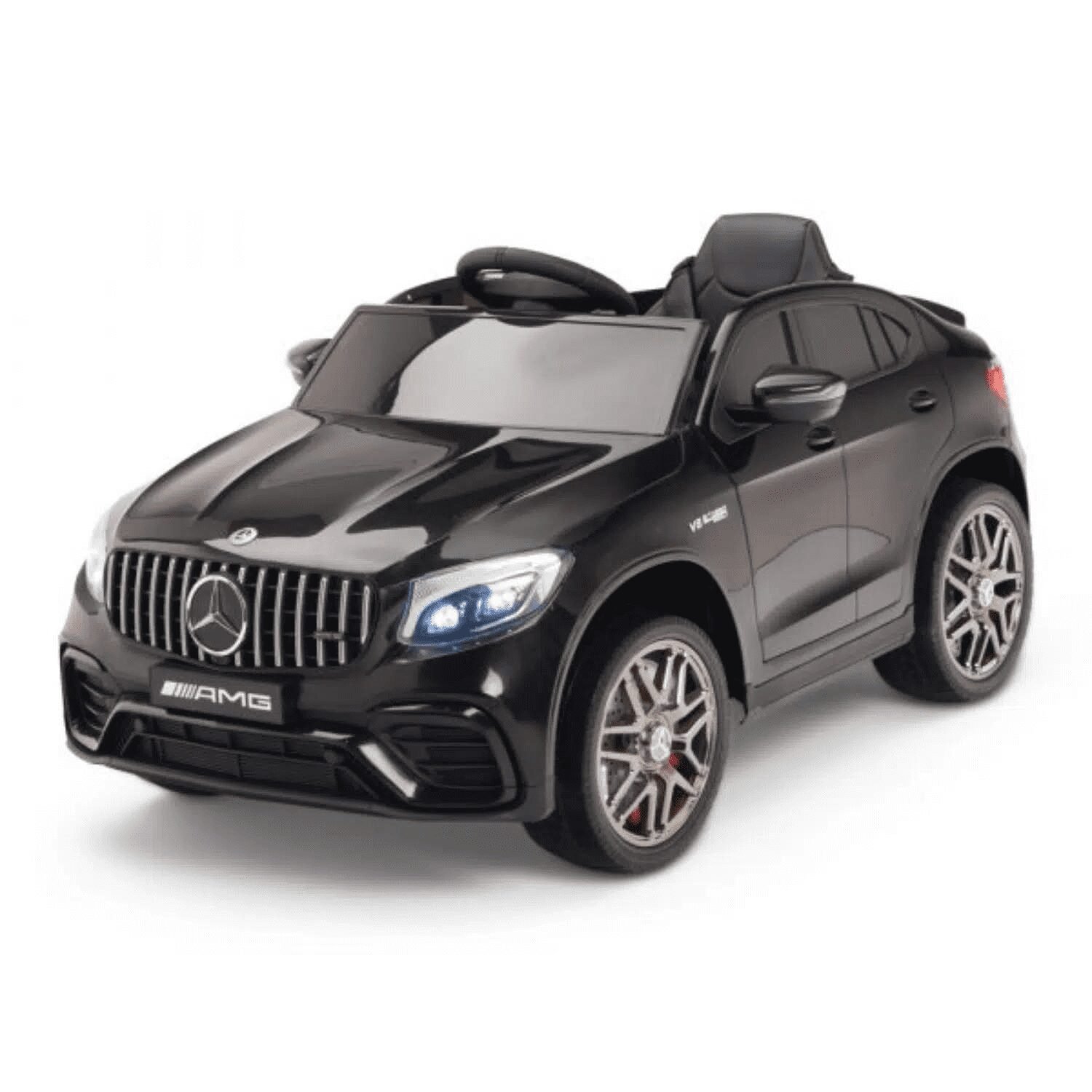 Лицензиран акумулаторен джип Mercedes GLC 63S AMG, 12V7Ah, R/C 2,4G, EVA гуми - Image 15