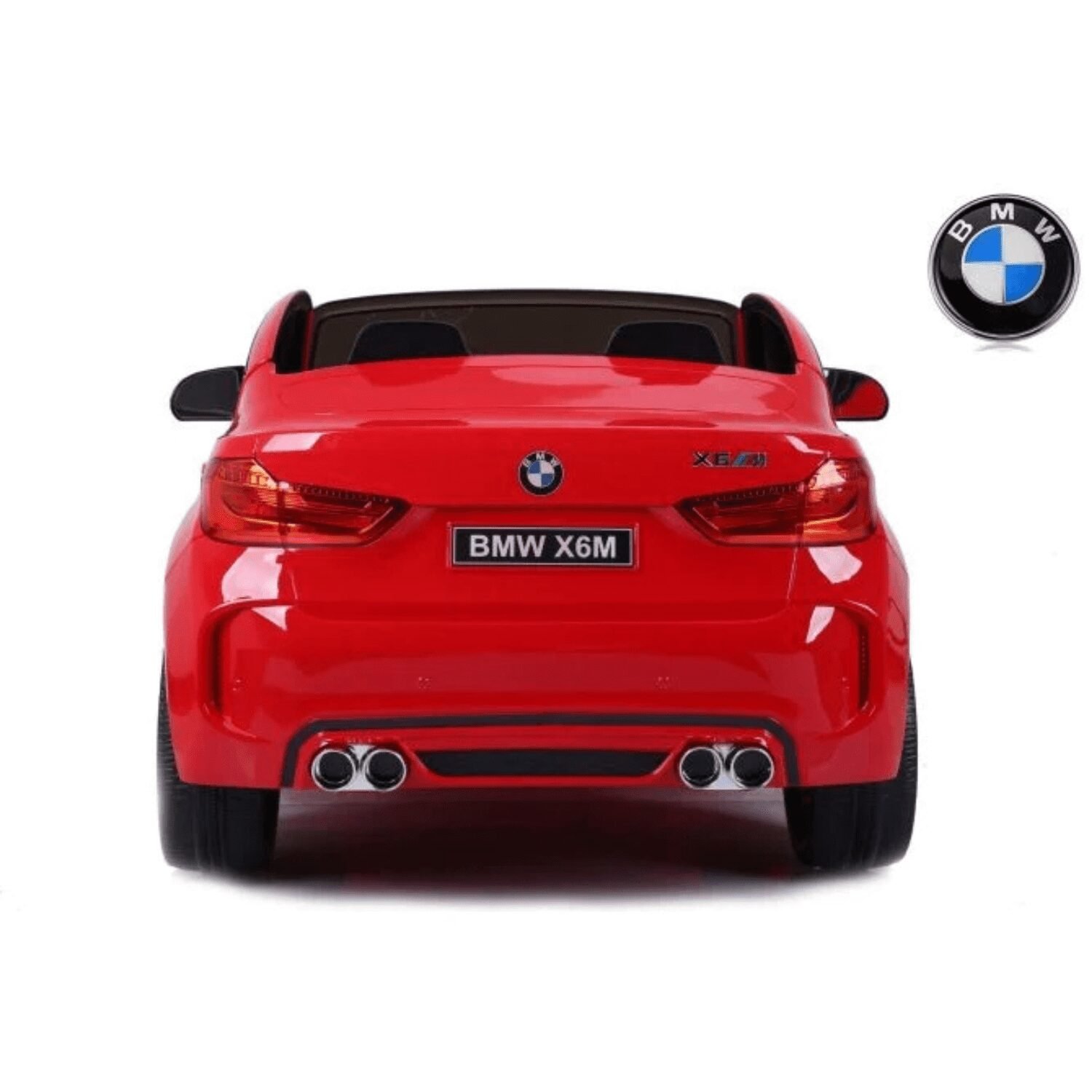Лицензиран акумулаторен джип, BMW X6M, 12V/10AH, 240W, R/C 2.4 G, EVA гуми - Image 5