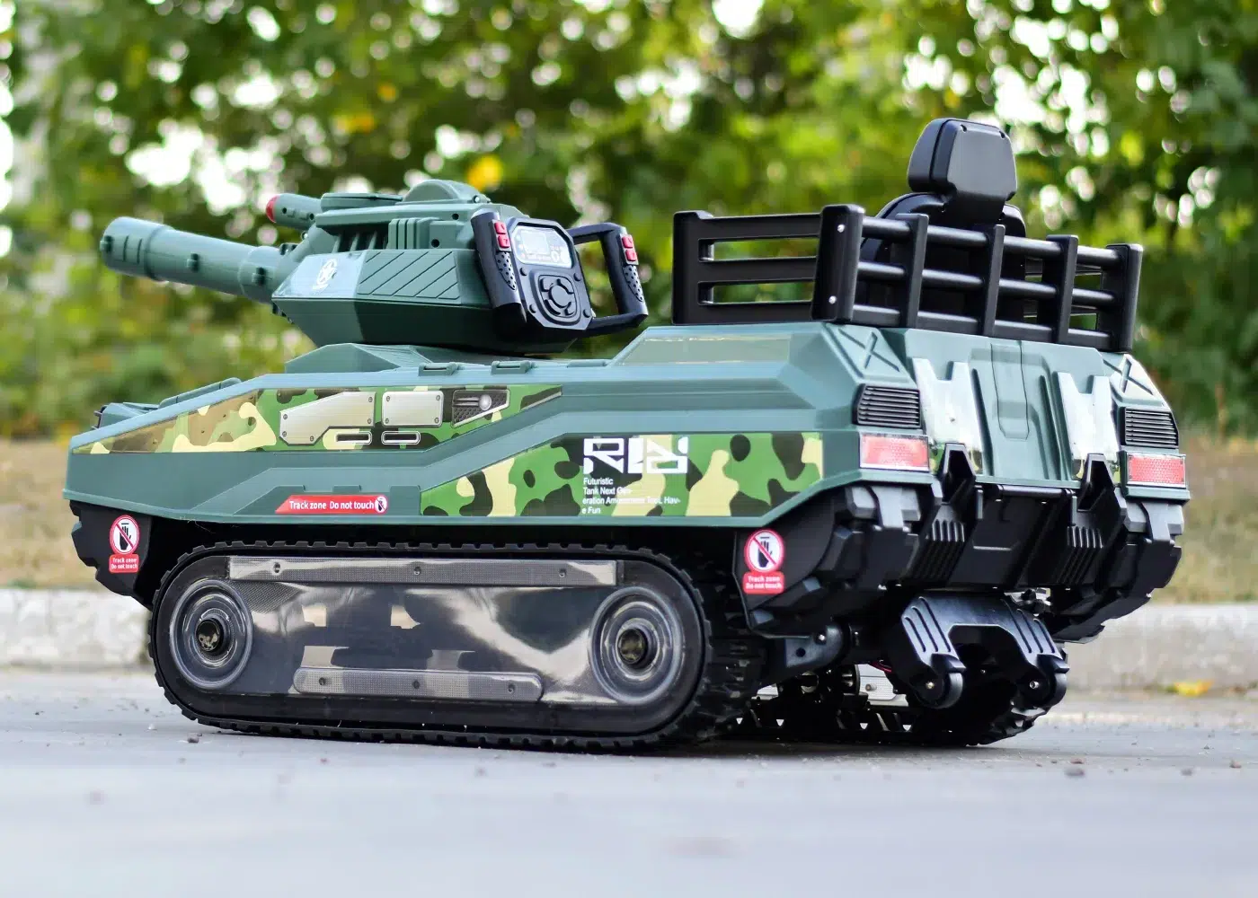 Детски Акумулаторен Танк Commander, 240W, 24V/12Ah, R/C 2.4 - Image 3
