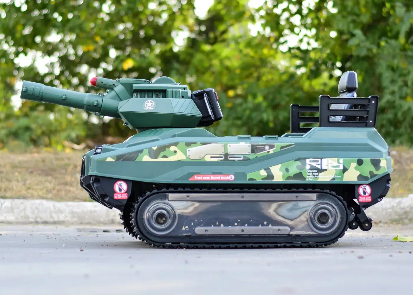 Детски Акумулаторен Танк Commander, 240W, 24V/12Ah, R/C 2.4 - Image 6