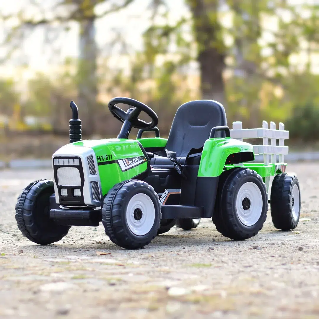 Детски Акумулаторен Трактор BJ-611, 60W, 12V/4.5Ah, R/C 2.4G - Image 4