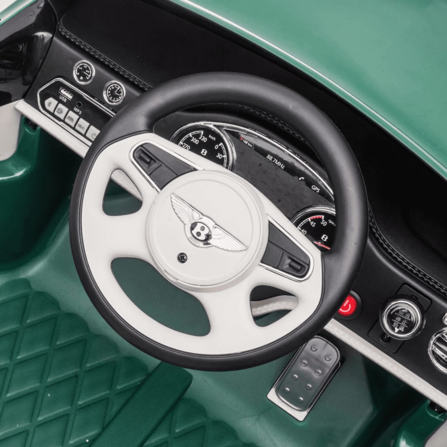 Лицензирана акумулаторна кола Bentley Mulsanne, 90W, 12V7Ah, R/C 2.4G, EVA гуми - Image 6