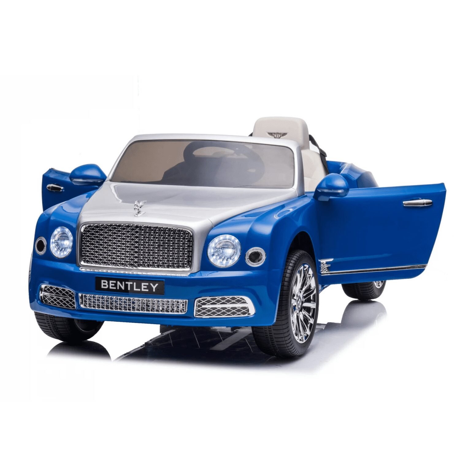 Лицензирана акумулаторна кола Bentley Mulsanne, 90W, 12V7Ah, R/C 2.4G, EVA гуми - Image 2
