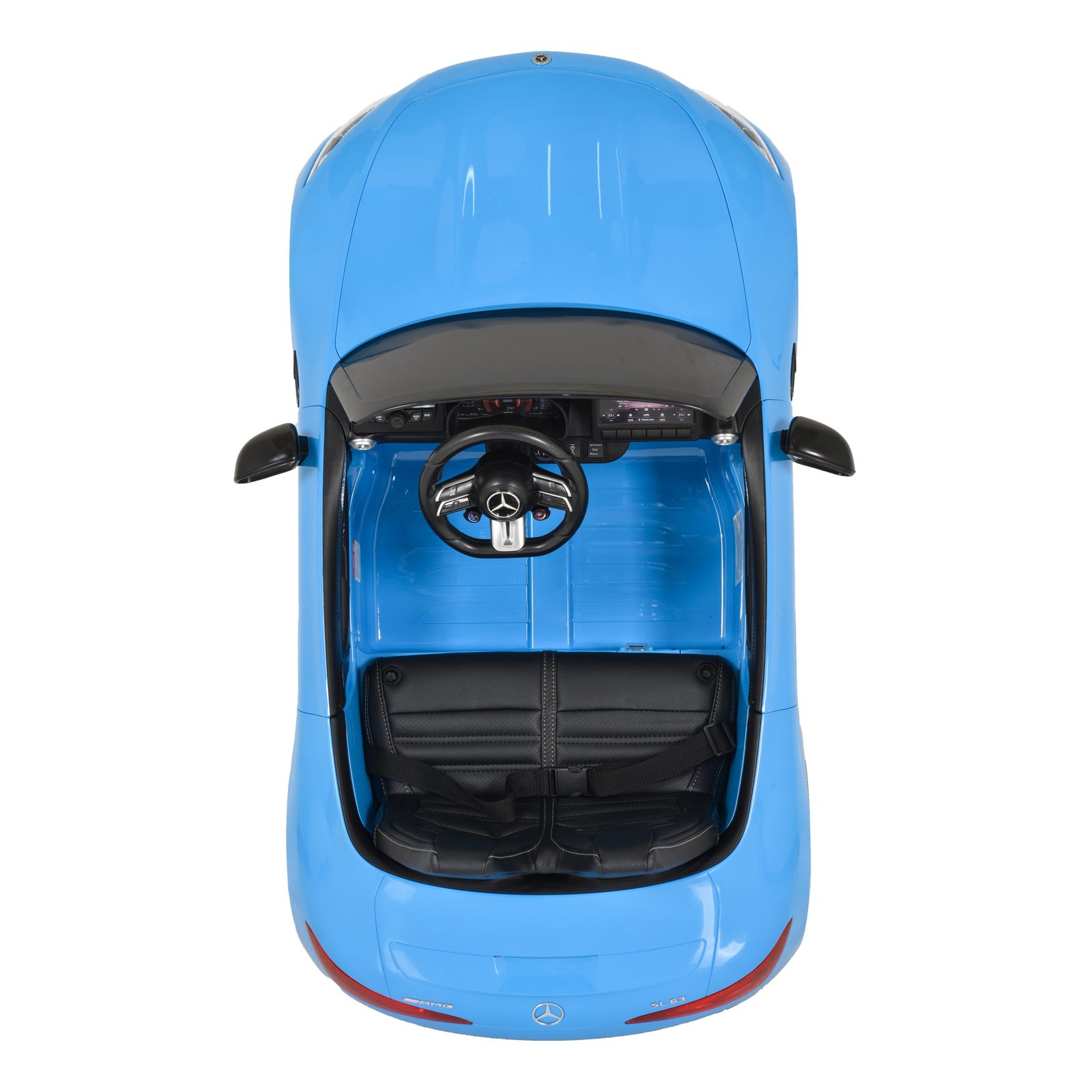 Лицензирана Акумулаторна Кола Mercedes-Benz SL63 2026, 12V7AH, EVA гуми, R/C 2.4G - Image 5
