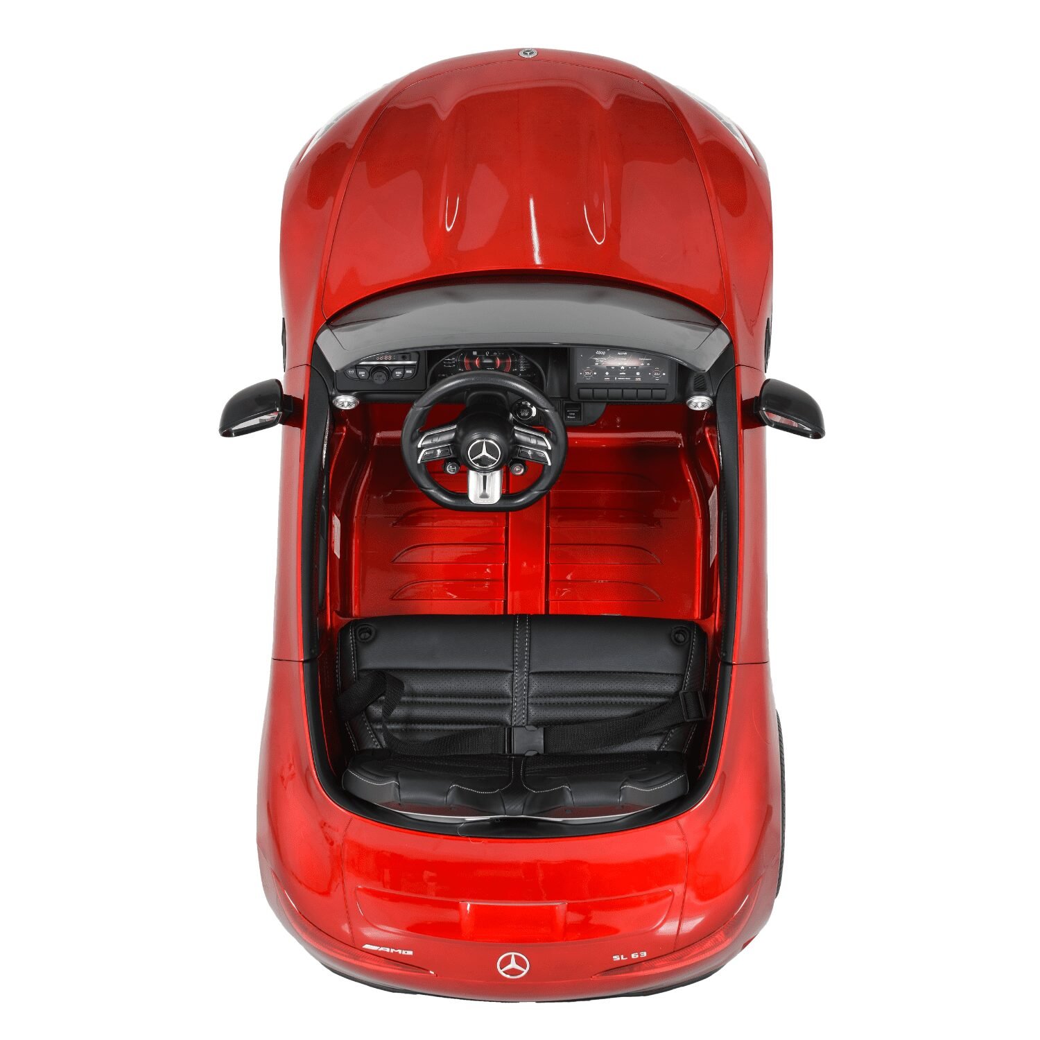 Лицензирана Акумулаторна Кола Mercedes-Benz SL63 2026, 12V7AH, EVA гуми, R/C 2.4G - Image 5