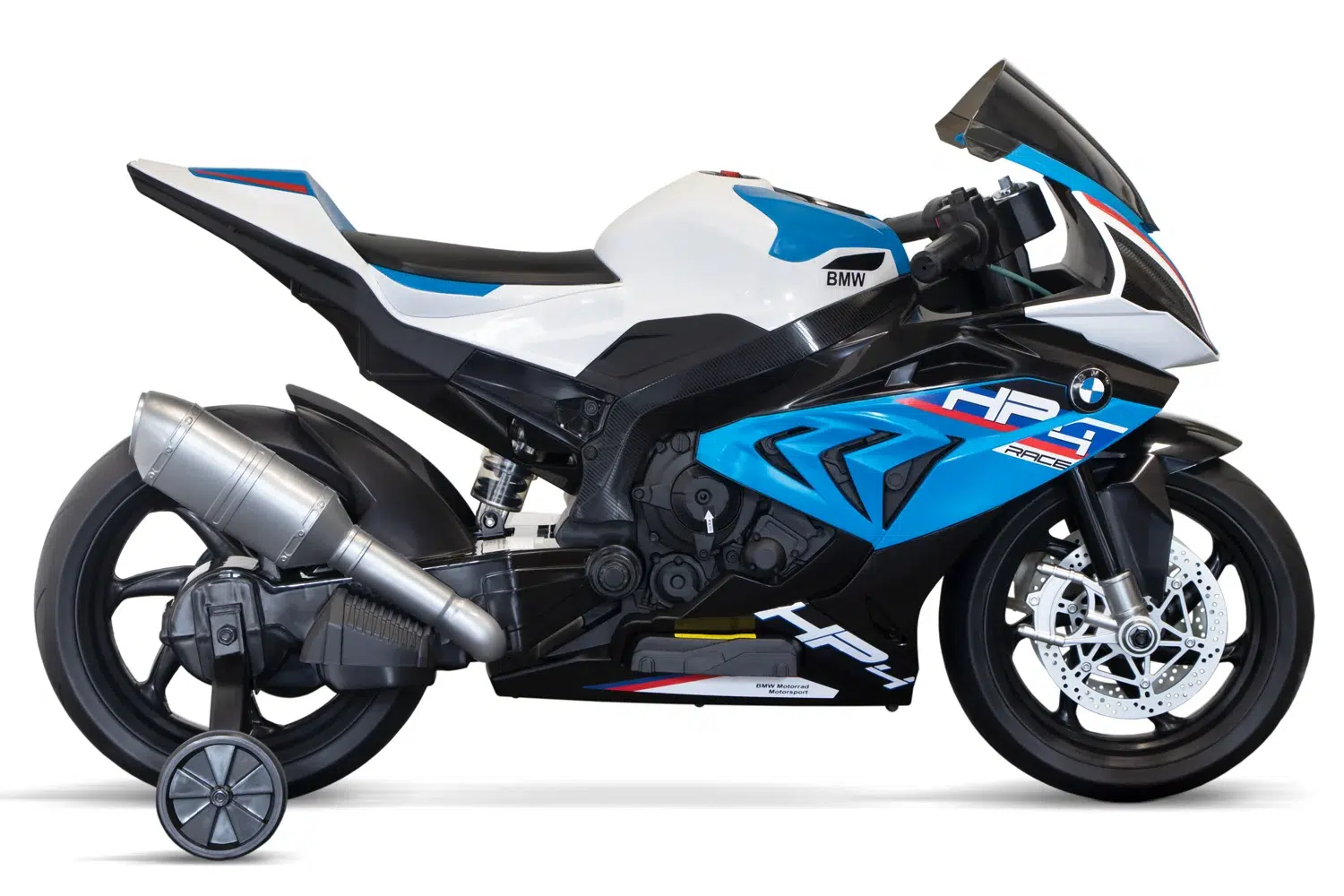 Лицензиран Акумулаторен Мотор BMW HP4, 90W, 12V/7Ah, EVA гуми - Image 4