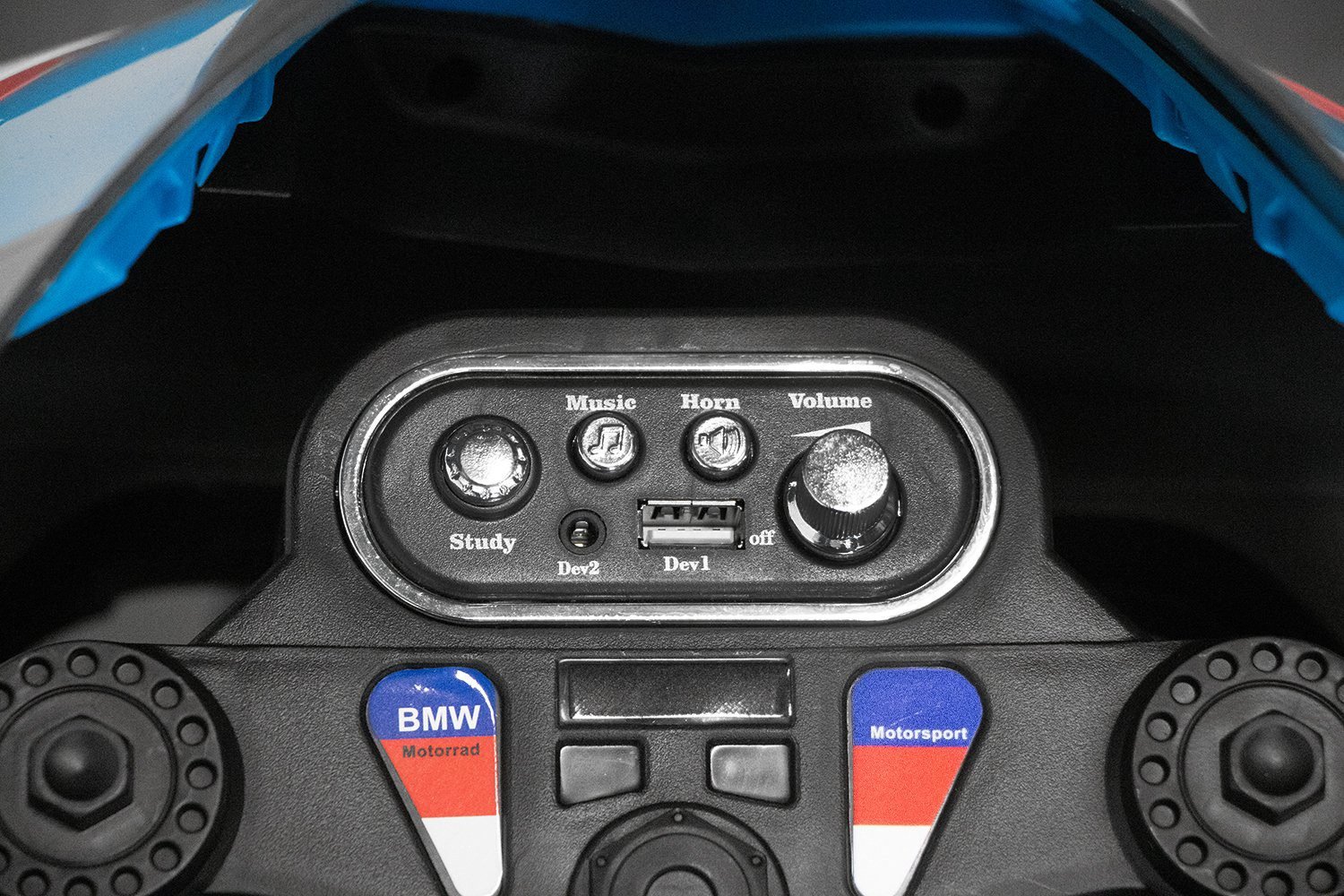 Лицензиран Акумулаторен Мотор BMW HP4, 90W, 12V/7Ah, EVA гуми - Image 10
