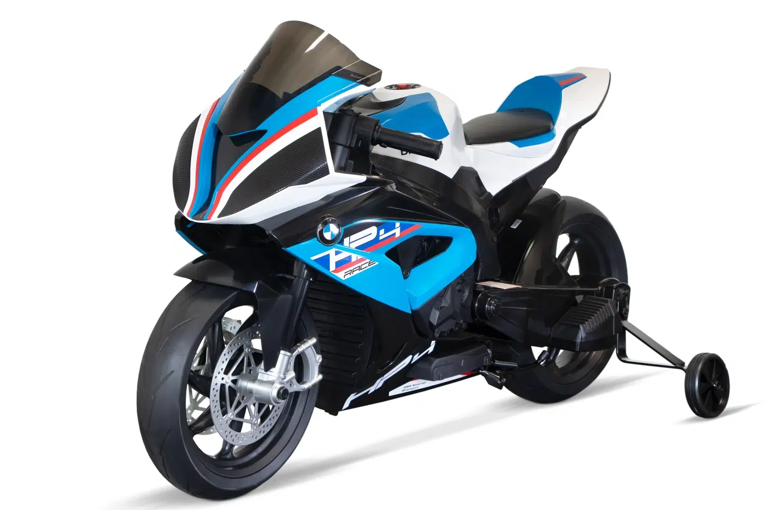 Лицензиран Акумулаторен Мотор BMW HP4, 90W, 12V/7Ah, EVA гуми - Image 3