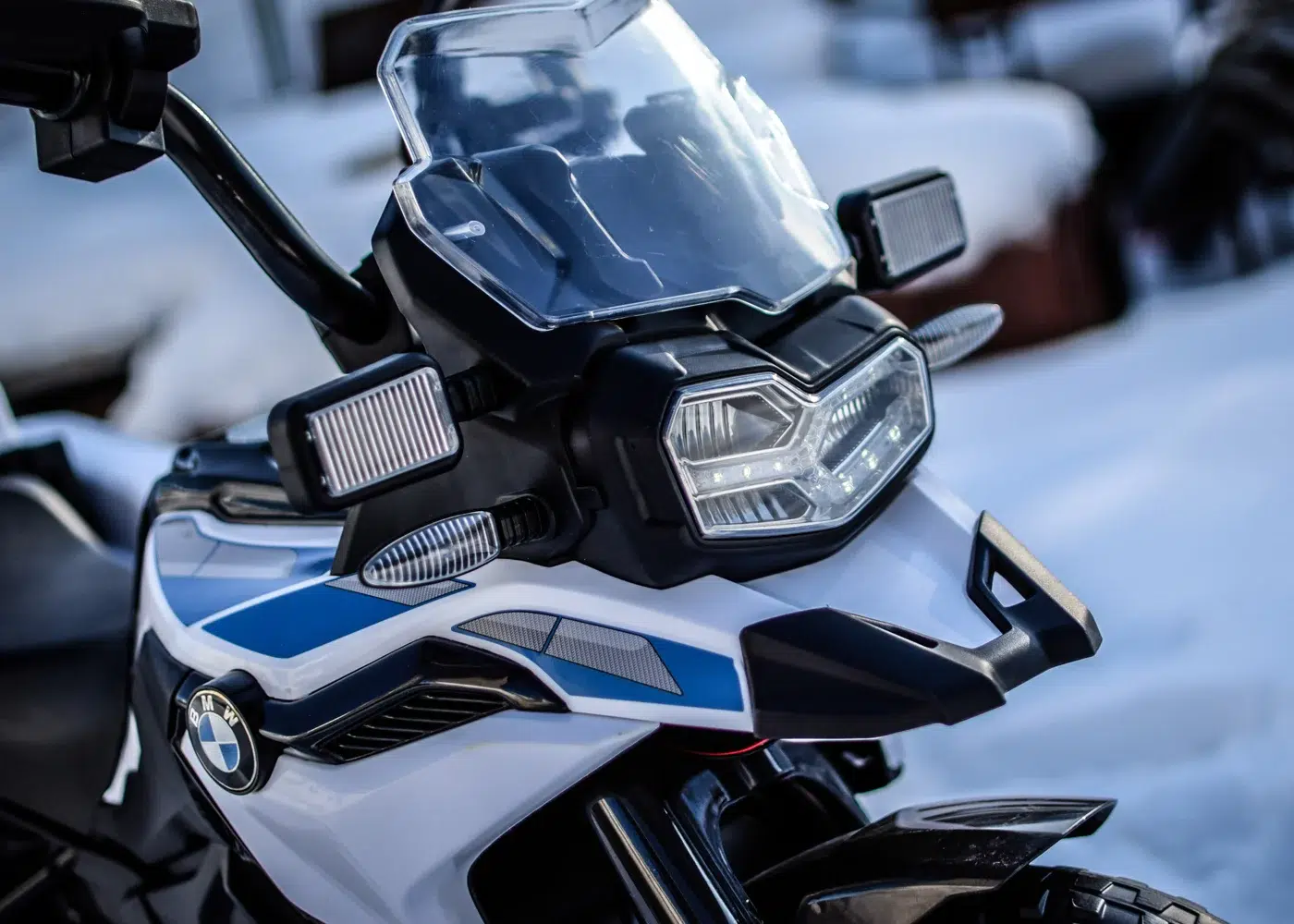 Лицензиран Акумулаторен Мотор BMW F850 GS POLICE, 90W,12V 7Ah, EVA - Image 9