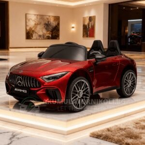Лицензирана Акумулаторна Кола Mercedes-Benz SL63 2026, 800W, 24V7AH, EVA гуми, MP4 Player