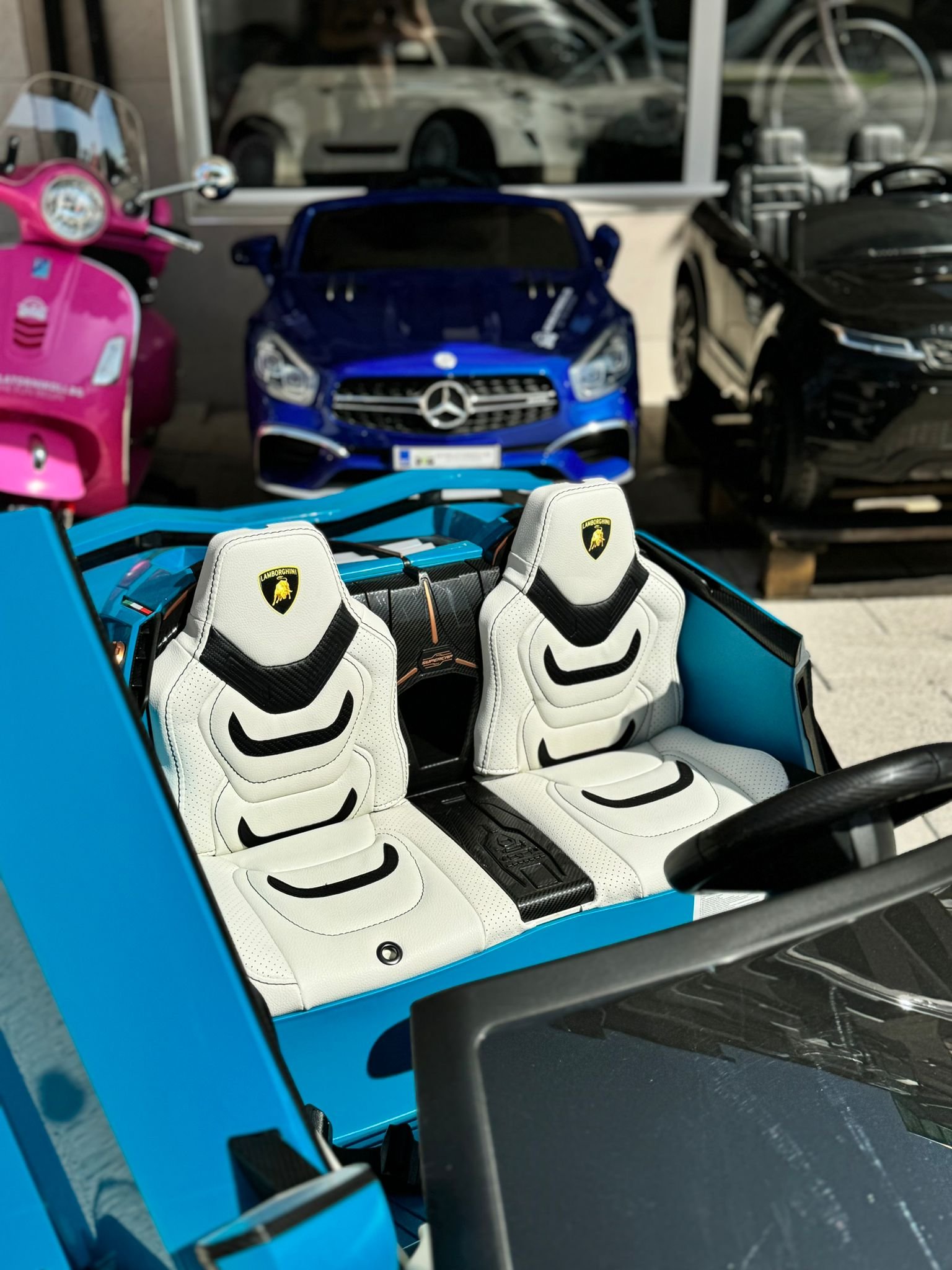 Лицензирана Акумулаторна Кола Lamborghini Sian, 4х4, 400W, 24V/9Ah - Image 10