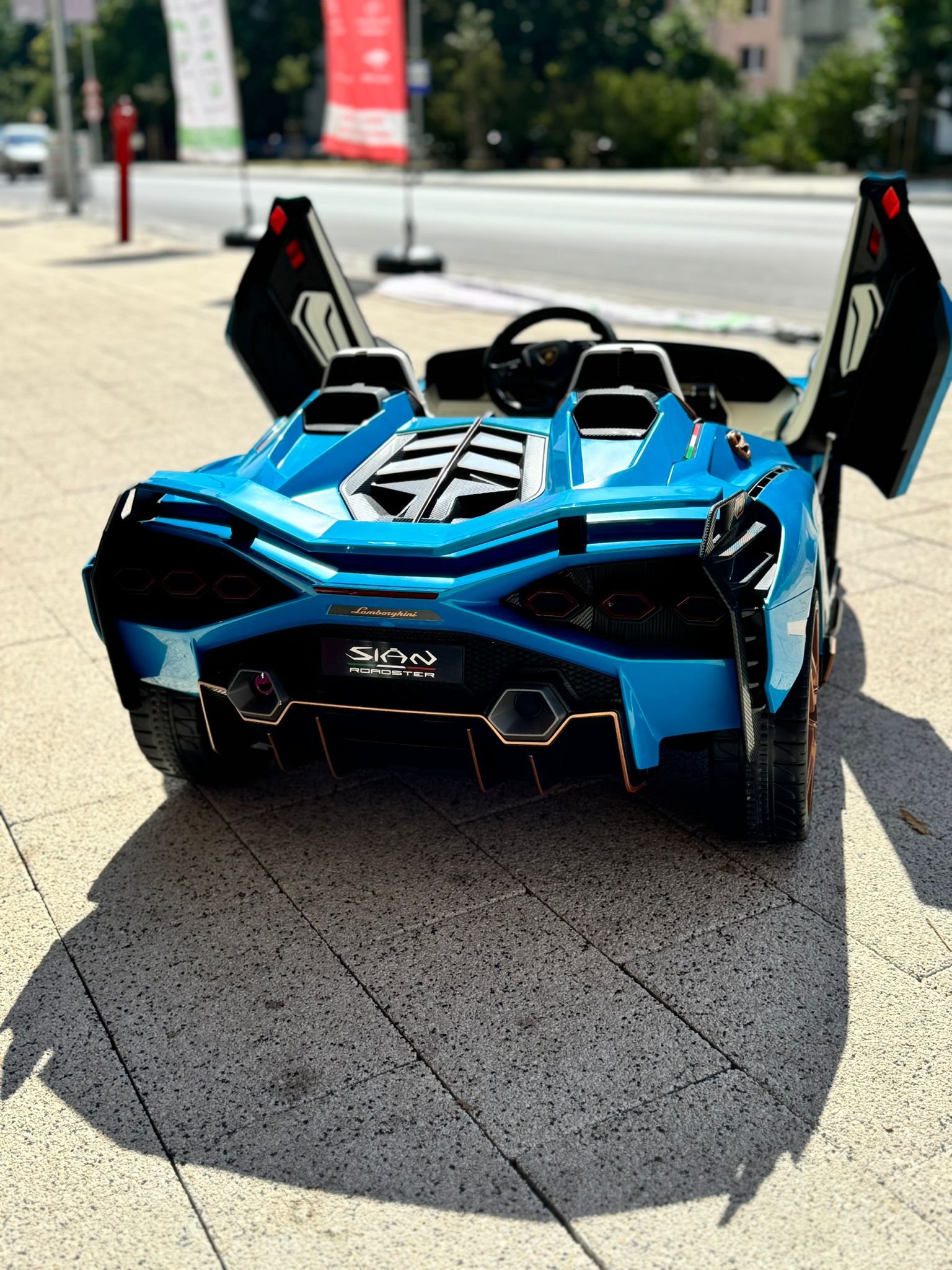 Лицензирана Акумулаторна Кола Lamborghini Sian, 4х4, 400W, 24V/9Ah - Image 8