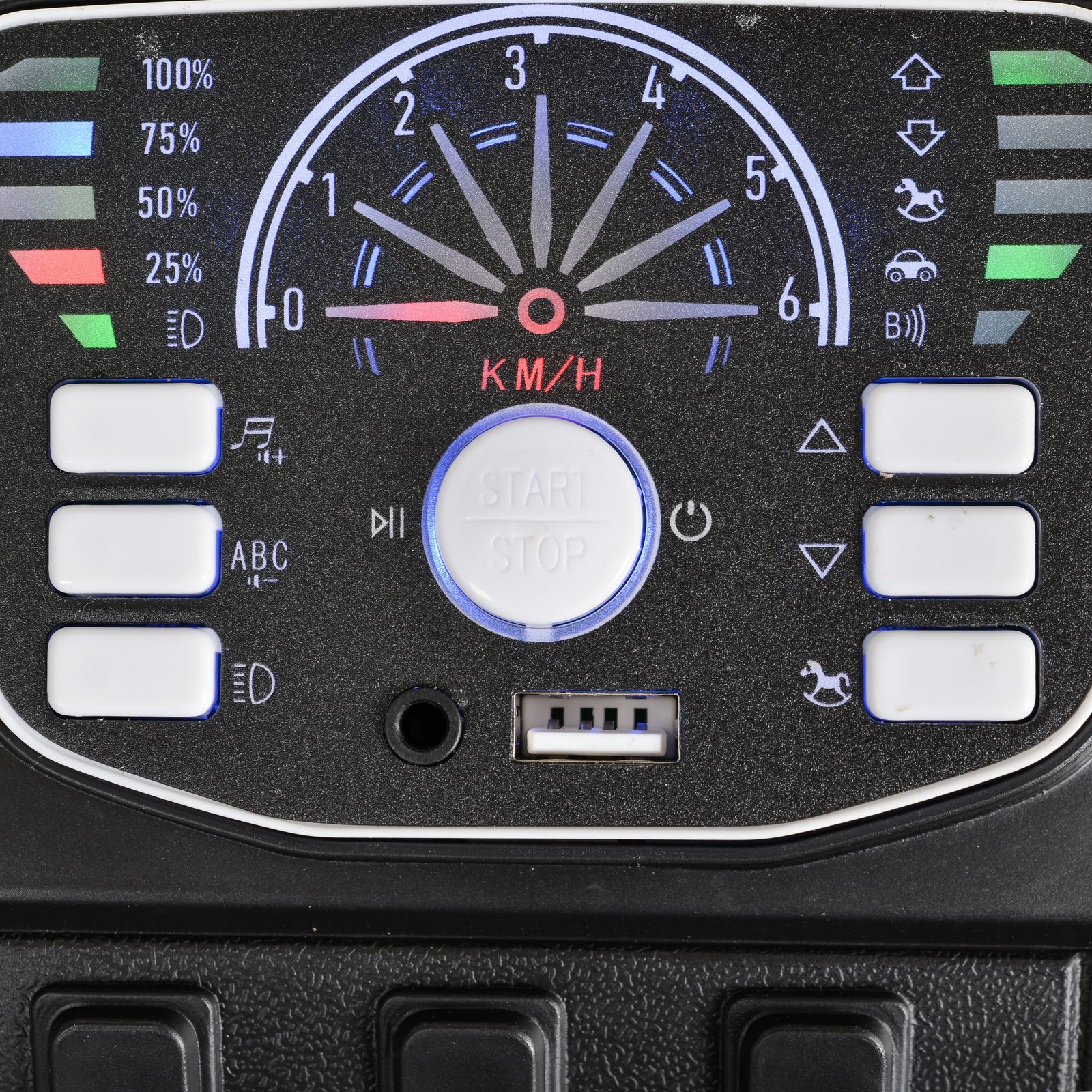 Детски Акумулаторен Джип Turbo, 4x4, 12V/7Ah, EVA гуми, R/C 2,4G - Image 9