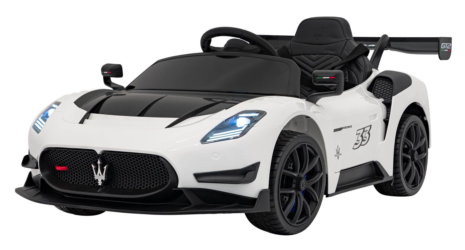 Лицензирана Детска Кола Maserati MC20 GT2, 110W, 12V/7Ah, EVA гуми - Image 2
