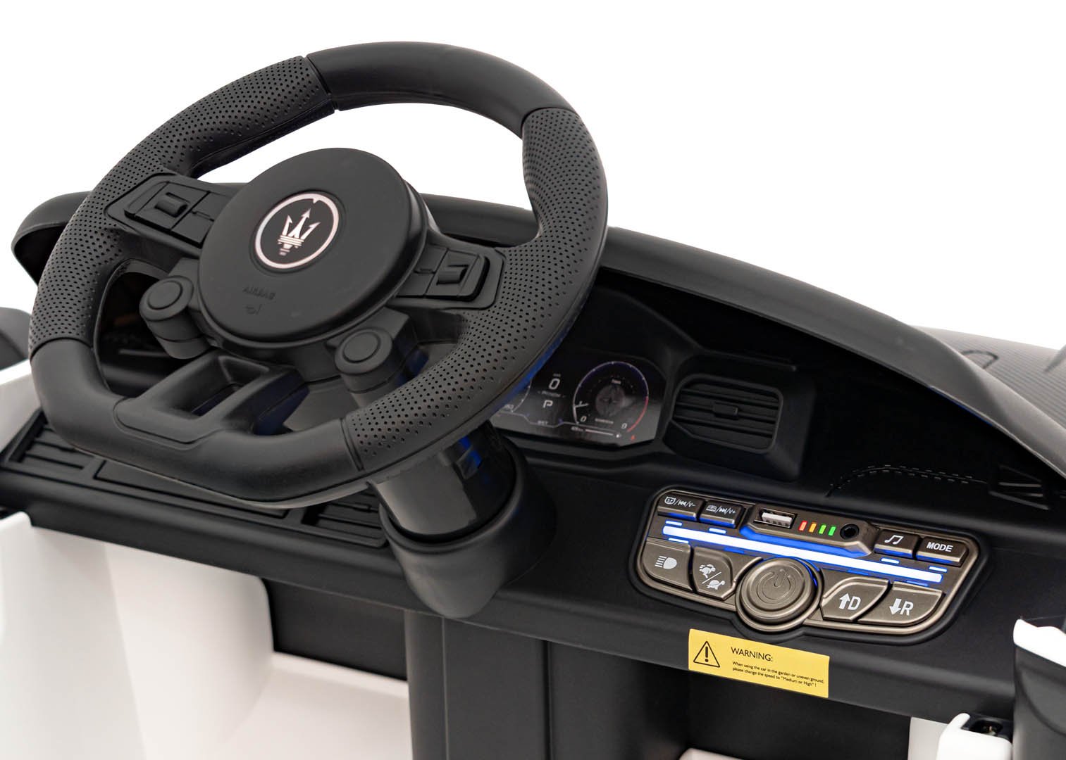 Лицензирана Детска Кола Maserati MC20 GT2, 110W, 12V/7Ah, EVA гуми - Image 18