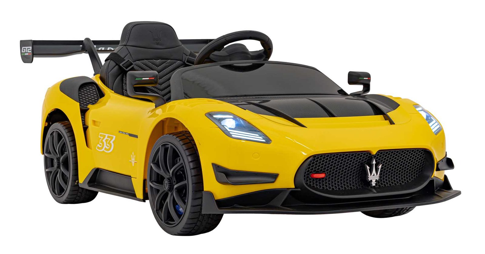 Лицензирана Детска Кола Maserati MC20 GT2, 110W, 12V/7Ah, EVA гуми - Image 3