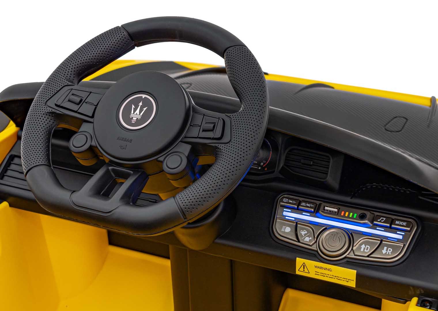 Лицензирана Детска Кола Maserati MC20 GT2, 110W, 12V/7Ah, EVA гуми - Image 11