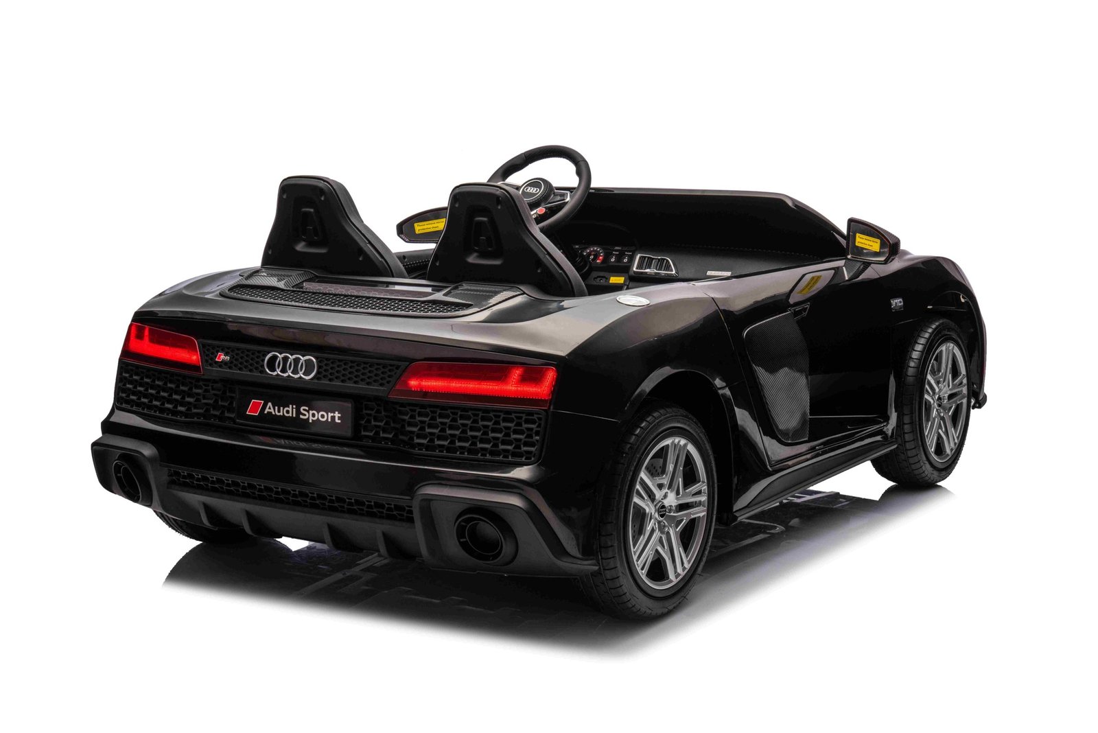 Лицензирана Акумулаторна Кола Audi R8 Premium, 200W, 24V/14Ah, Помпещи гуми - Image 11