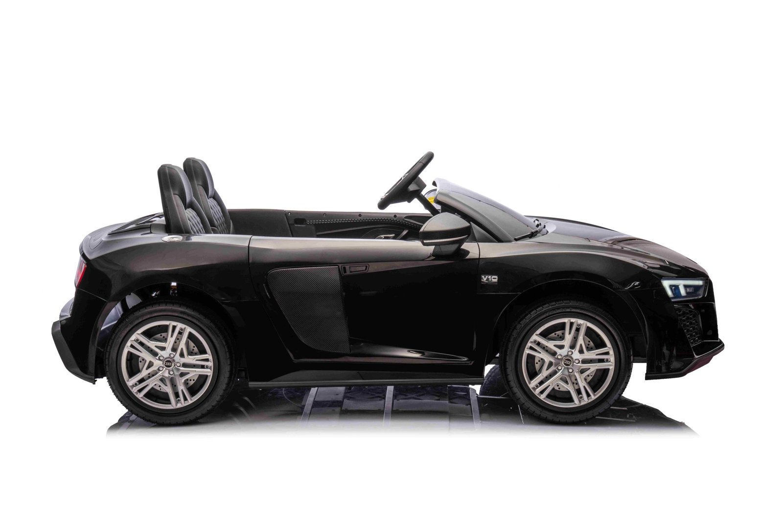 Лицензирана Акумулаторна Кола Audi R8 Premium, 200W, 24V/14Ah, Помпещи гуми - Image 12