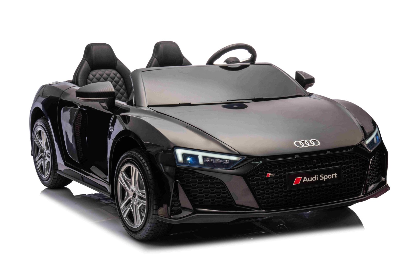 Лицензирана Акумулаторна Кола Audi R8 Premium, 200W, 24V/14Ah, Помпещи гуми - Image 3