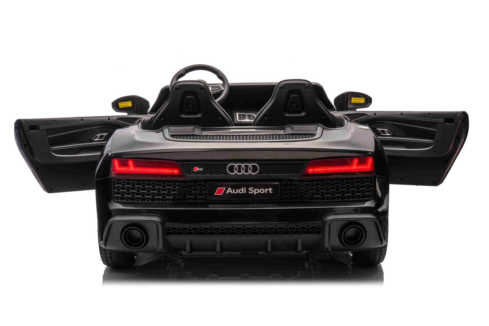 Лицензирана Акумулаторна Кола Audi R8 Premium, 200W, 24V/14Ah, Помпещи гуми - Image 14