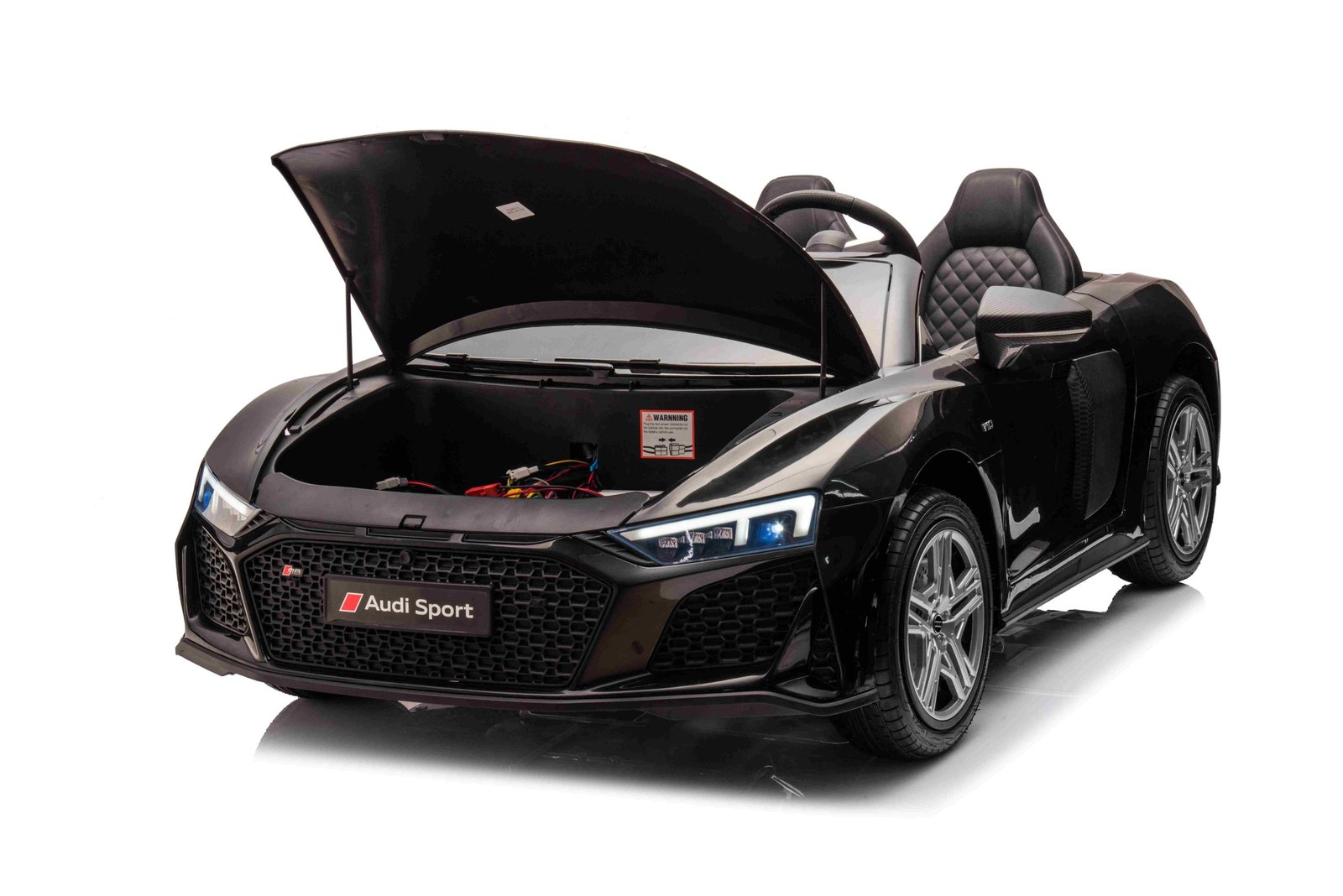 Лицензирана Акумулаторна Кола Audi R8 Premium, 200W, 24V/14Ah, Помпещи гуми - Image 7