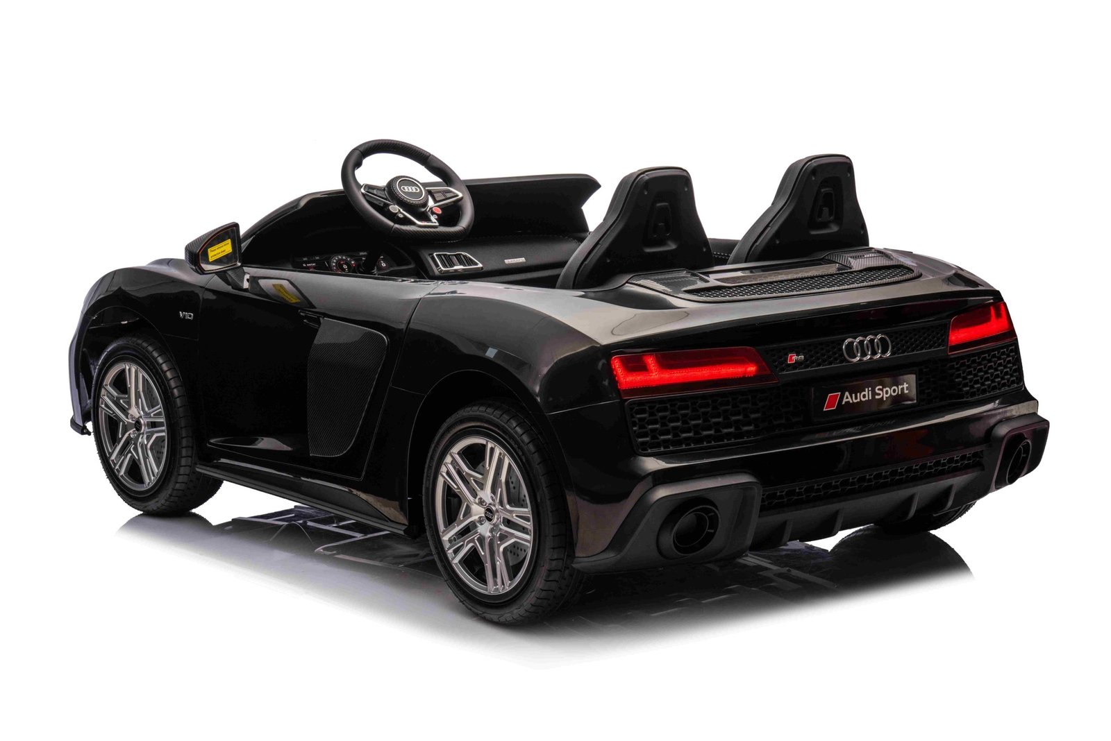Лицензирана Акумулаторна Кола Audi R8 Premium, 200W, 24V/14Ah, Помпещи гуми - Image 9